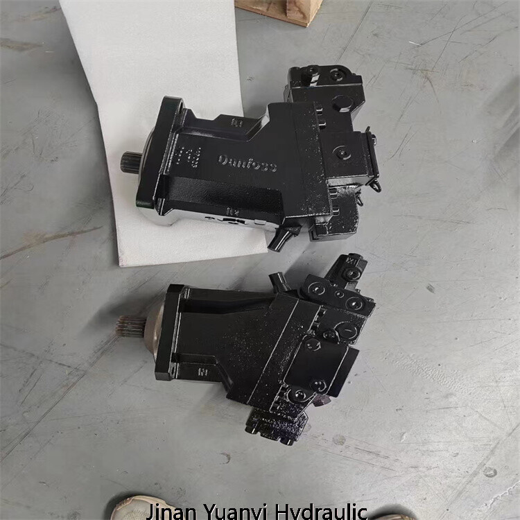 Motores hidráulicos de eje curvo Danfoss H1B060 H1B080 H1B110 H1B160 H1B210 H1B250, motor hidráulico 83069758 