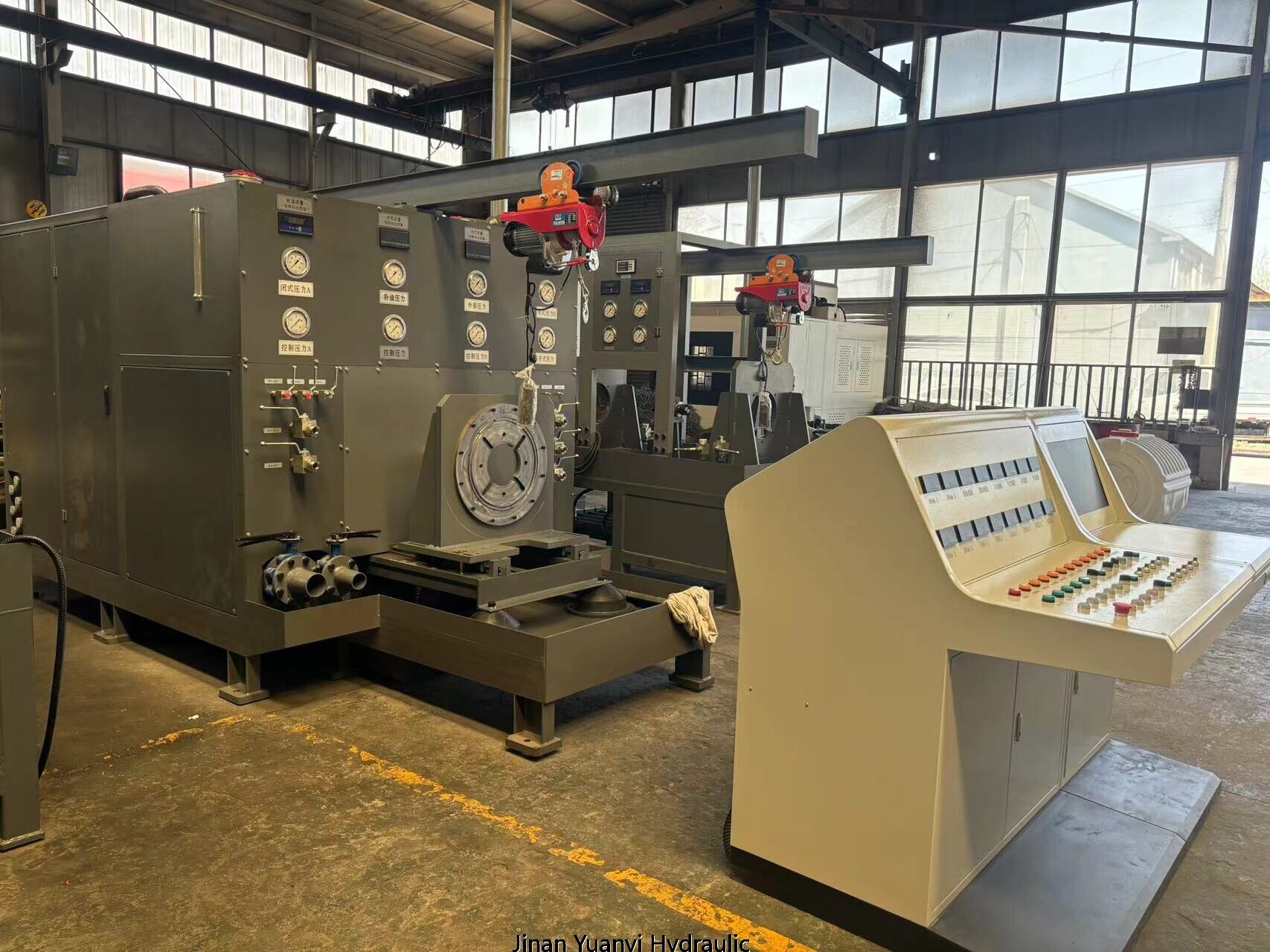 Equipo de prueba de bomba hidráulica de 160 KW, soporte de reparación de motor hidráulico de 110 KW