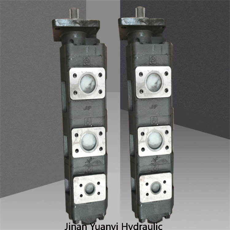 india hindustan cargador de alta presión JHP2080 2032 tándem bomba hidráulica de engranajes,Bomba de engranajes JHP