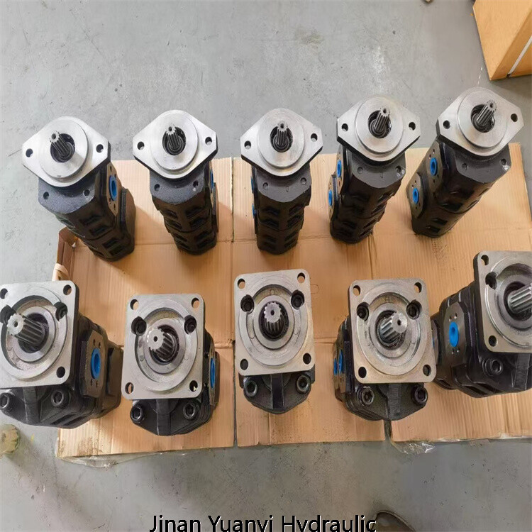 Cargador de ruedas 4120001058 Bomba hidráulica de engranajes de alta presión,4120001058 Bomba hidráulica doble