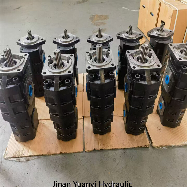 Cargador de ruedas 4120001058 Bomba hidráulica de engranajes de alta presión,4120001058 Bomba hidráulica doble