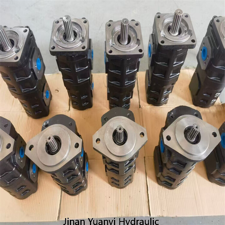 Cargador de ruedas 4120001058 Bomba hidráulica de engranajes de alta presión,4120001058 Bomba hidráulica doble