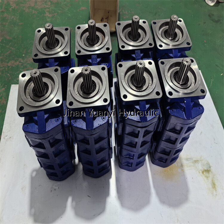 Jinan CBGJ2100/2100 CBGJ2080/2080 Double Hydraulic Gear Pump, Loader CBGJ Pump