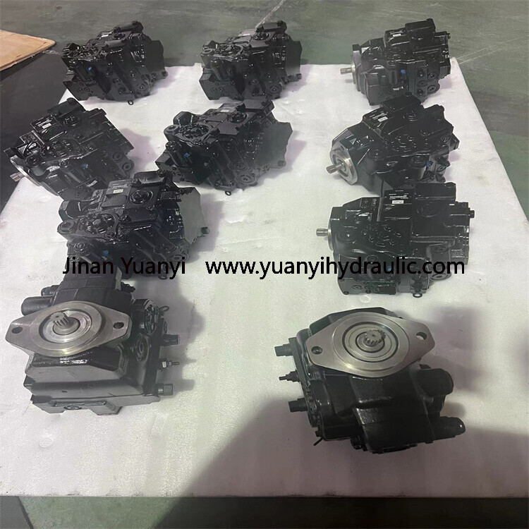 Bombas de pistón axial Dan-foss H1, bomba hidráulica en tándem H1T045 H1T053