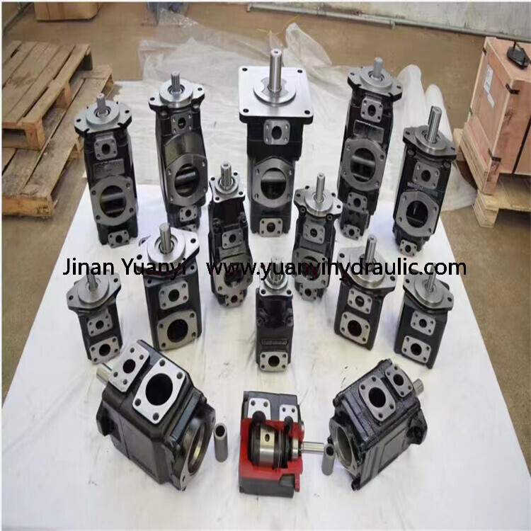 Bomba hidráulica de paletas serie T6E, bomba hidráulica T6E42, 45, 50, 52, 57, 62, 66, 72, 85