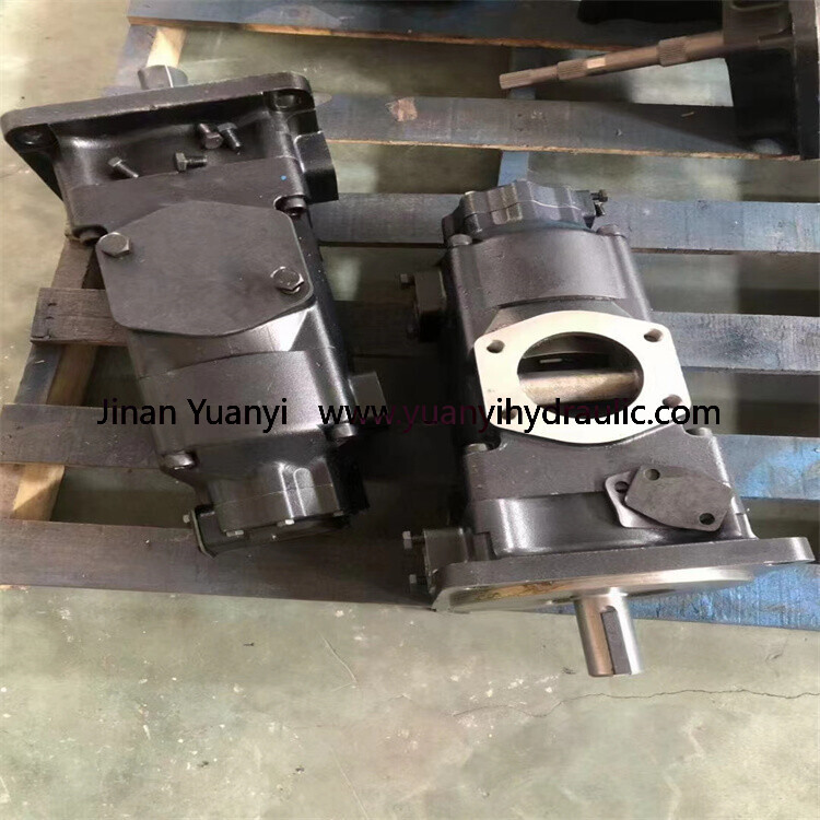 Bomba hidráulica de paletas serie T6E, bomba hidráulica T6E42, 45, 50, 52, 57, 62, 66, 72, 85