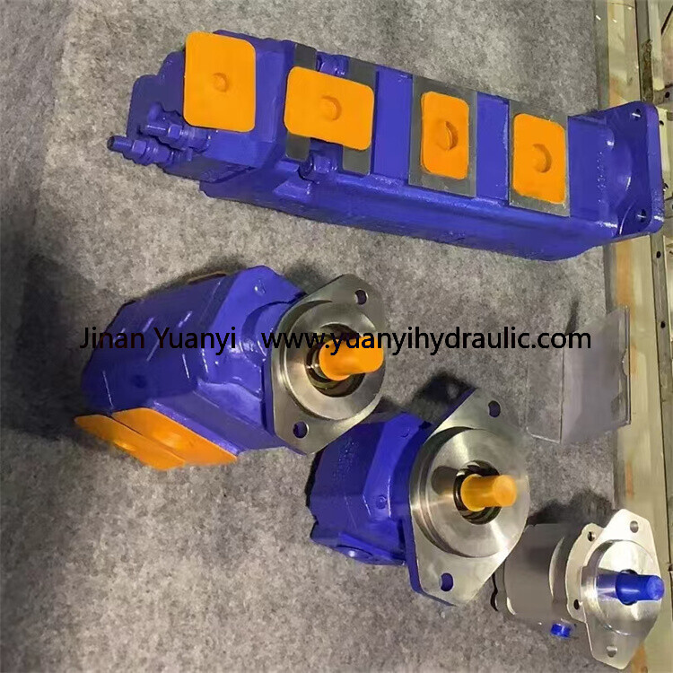 CBGJ2100/2100 CBGJ2080/2080 Bomba hidráulica Jinan Bomba de engranaje doble Quancheng