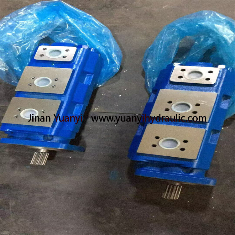 CBGJ2100/2100 CBGJ2080/2080 Bomba hidráulica Jinan Bomba de engranaje doble Quancheng