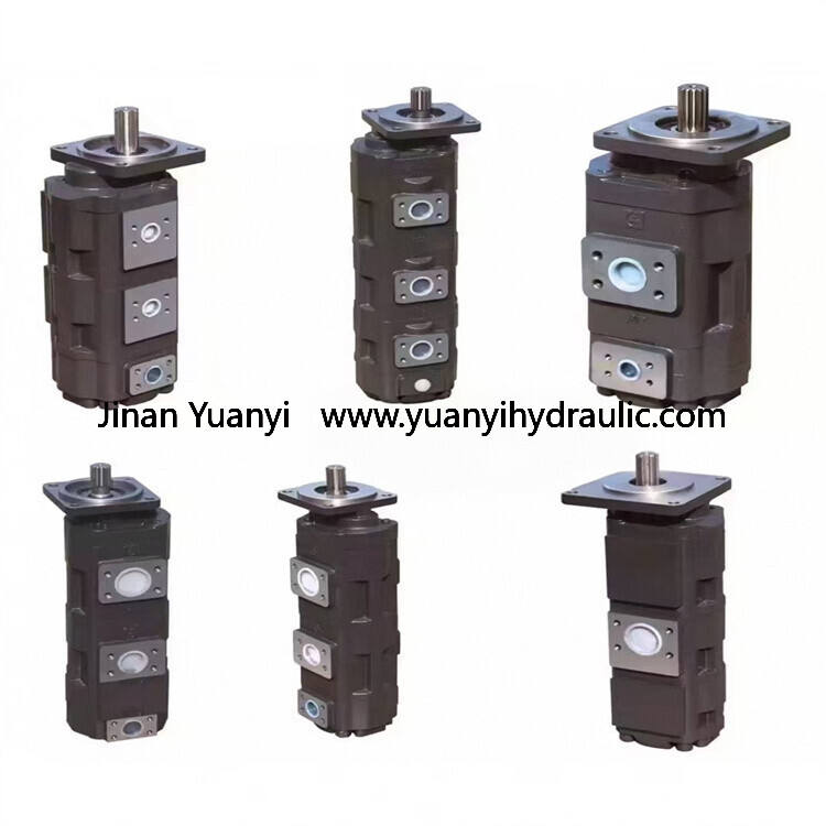 CBGJ2100/2100 CBGJ2080/2080 Bomba hidráulica Jinan Bomba de engranaje doble Quancheng
