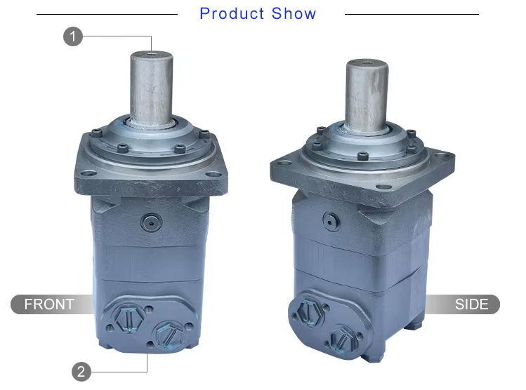 Motor orbital BMT 400-4-M-D, motor hidráulico cicloidal orbital de alto par BMT160/200/230/250/315/400/500/630/800