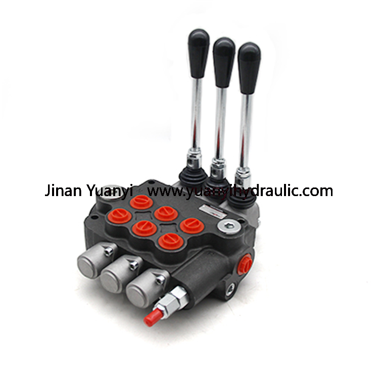 Válvula hidráulica de control direccional monobloque 2P40 3P40 5P40 P40-4 para tractor