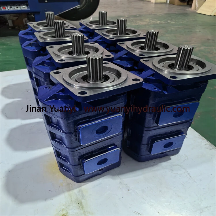 Bomba hidráulica de engranajes doble Jinan CBGJ2080/2080,Bomba hidráulica de alta presión CBGJ
