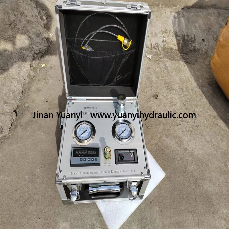 Comprobador digital portátil de presión de motores y bombas hidráulicas,Equipo de prueba de reparación hidráulica