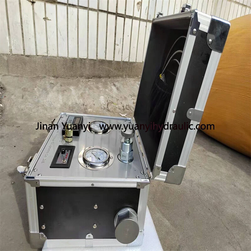 Comprobador digital portátil de presión de motores y bombas hidráulicas,Equipo de prueba de reparación hidráulica