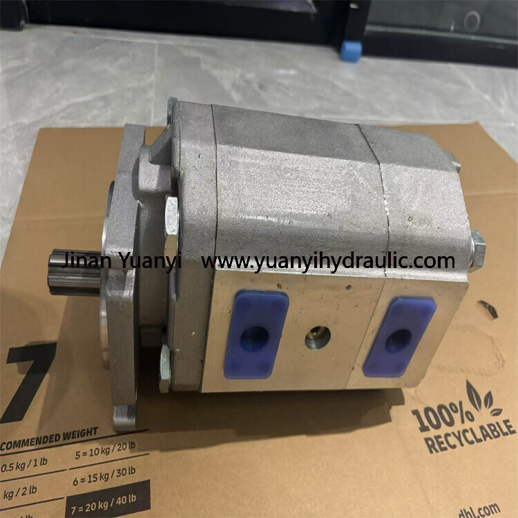 Bomba hidráulica de engranajes doble Crane CBKP80/63 CBKP63/63,Bomba de alta presión CBKP