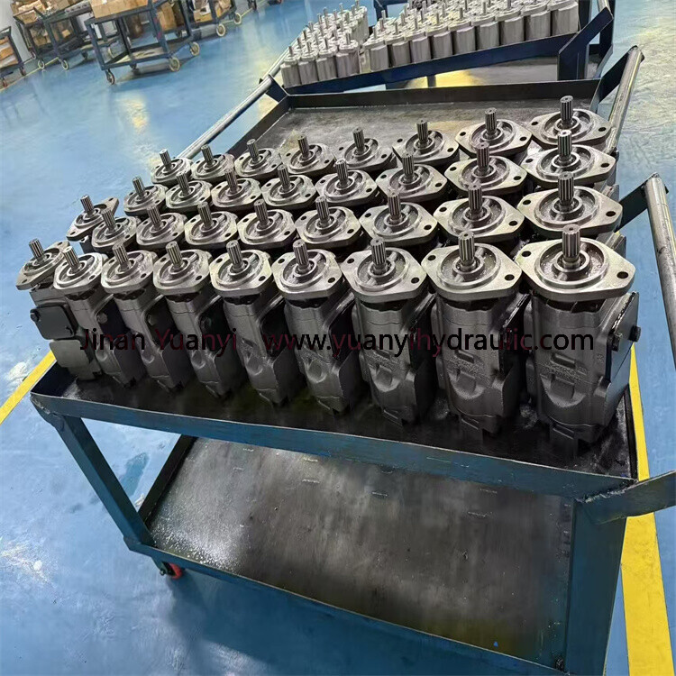 7029120047 Bomba de engranajes hidráulica doble, 7029120047 Bomba hidráulica