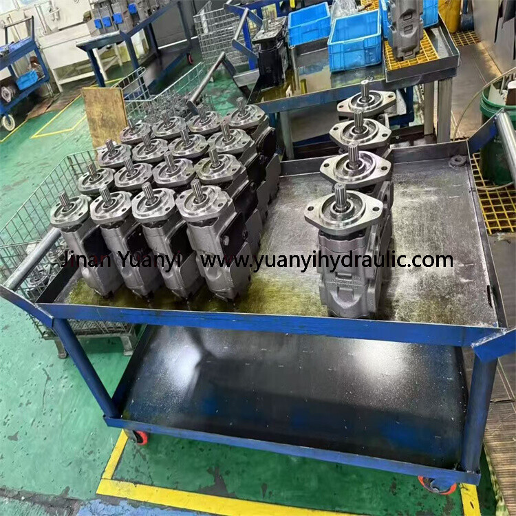 7029120047 Bomba de engranajes hidráulica doble, 7029120047 Bomba hidráulica