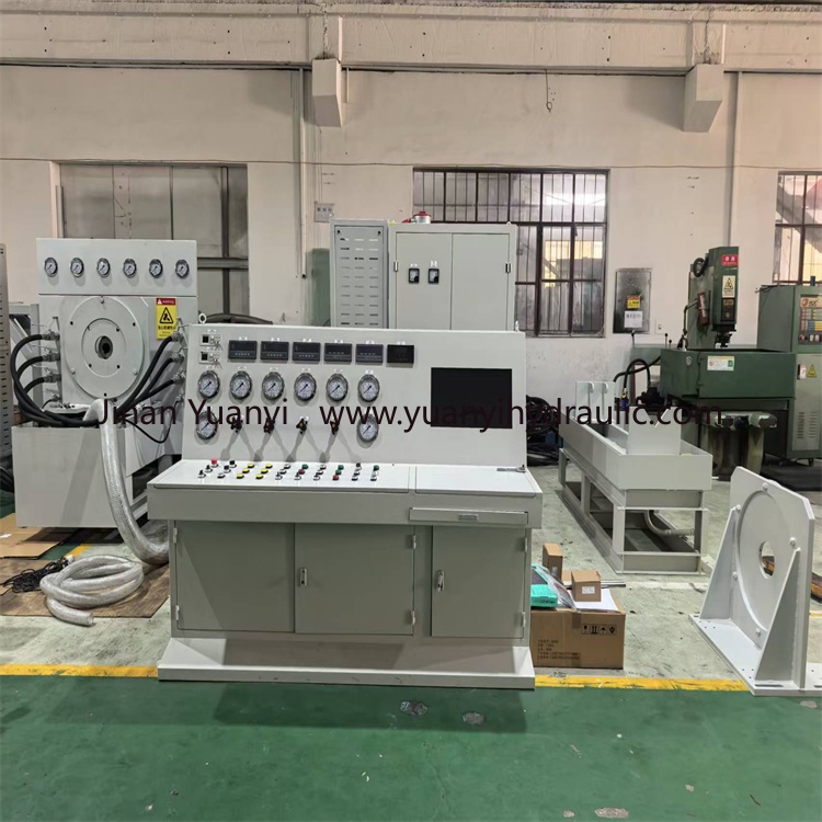 Banco de pruebas de bombas hidráulicas de 160KW, equipo de reparación de bombas de engranajes, banco de pruebas de motores hidráulicos