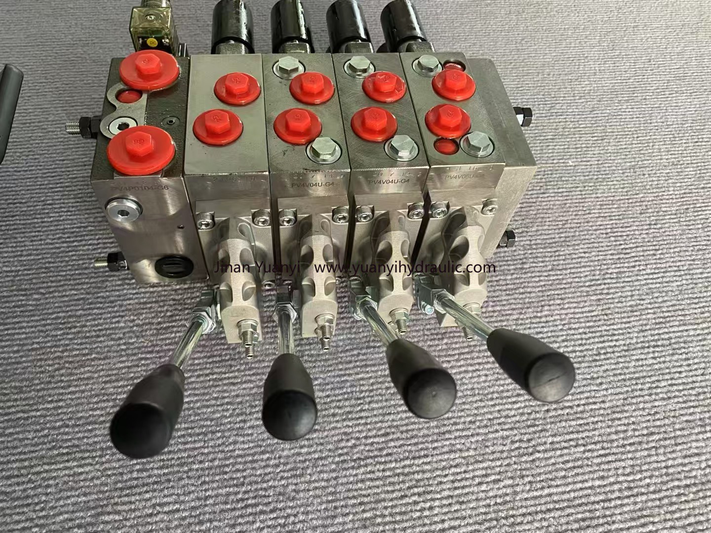 Válvula hidráulica serie PVG32,Válvula de control multivía de dos vías PVG32-2,Válvula PVG32