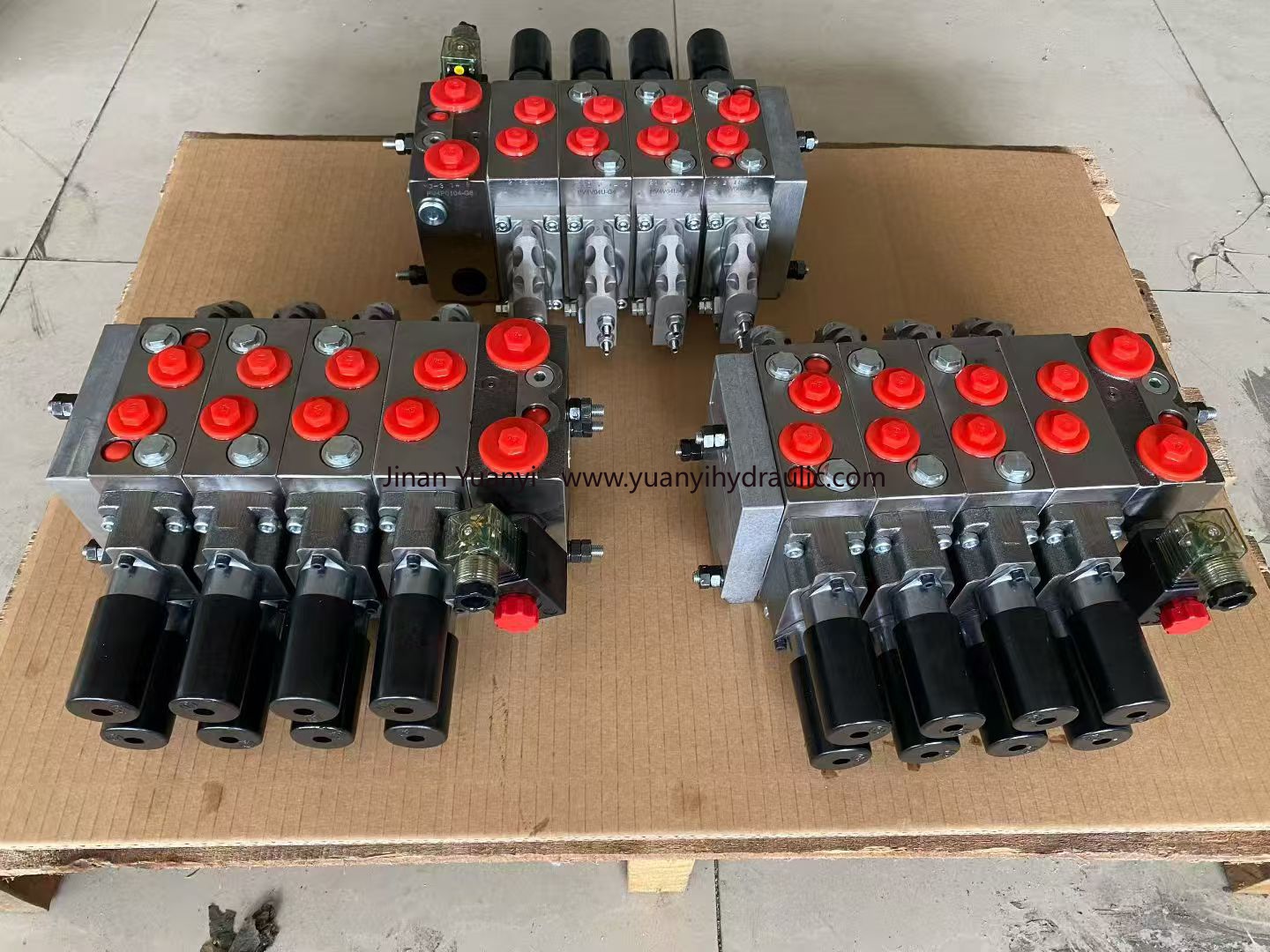 Válvula hidráulica serie PVG32,Válvula de control multivía de dos vías PVG32-2,Válvula PVG32