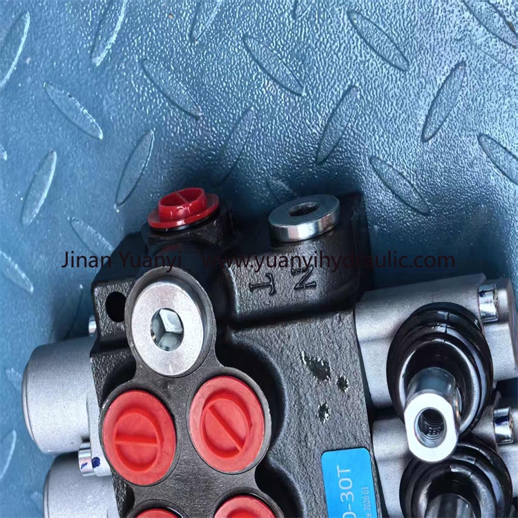 Válvula monobloque hidráulica P40, válvula de control serie 3P40 2P40 para tractor
