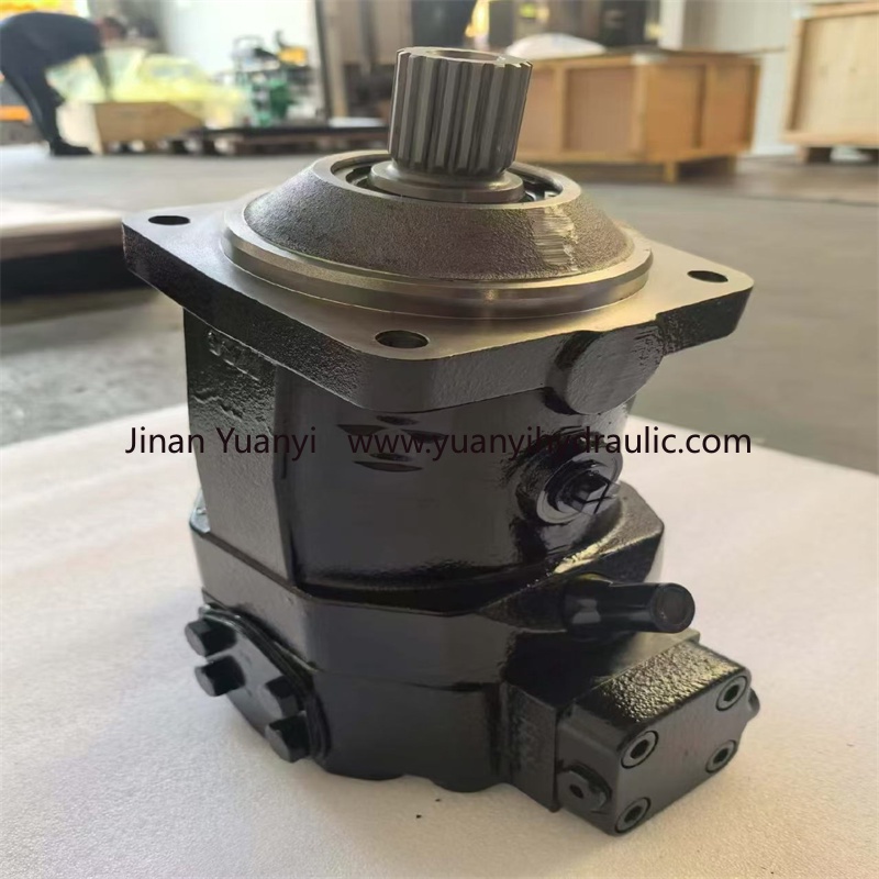 Motor hidráulico variable Rexroth A6VM55 A6VM80 A6VM107, suministro de bomba de pistones de la serie A6VM para pavimentadoras