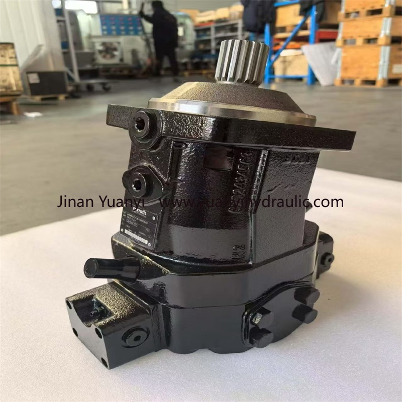 Motor hidráulico variable Rexroth A6VM55 A6VM80 A6VM107, suministro de bomba de pistones de la serie A6VM para pavimentadoras
