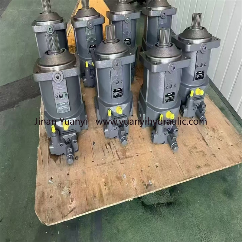 Motor hidráulico variable Rexroth A6VM55 A6VM80 A6VM107, suministro de bomba de pistones de la serie A6VM para pavimentadoras