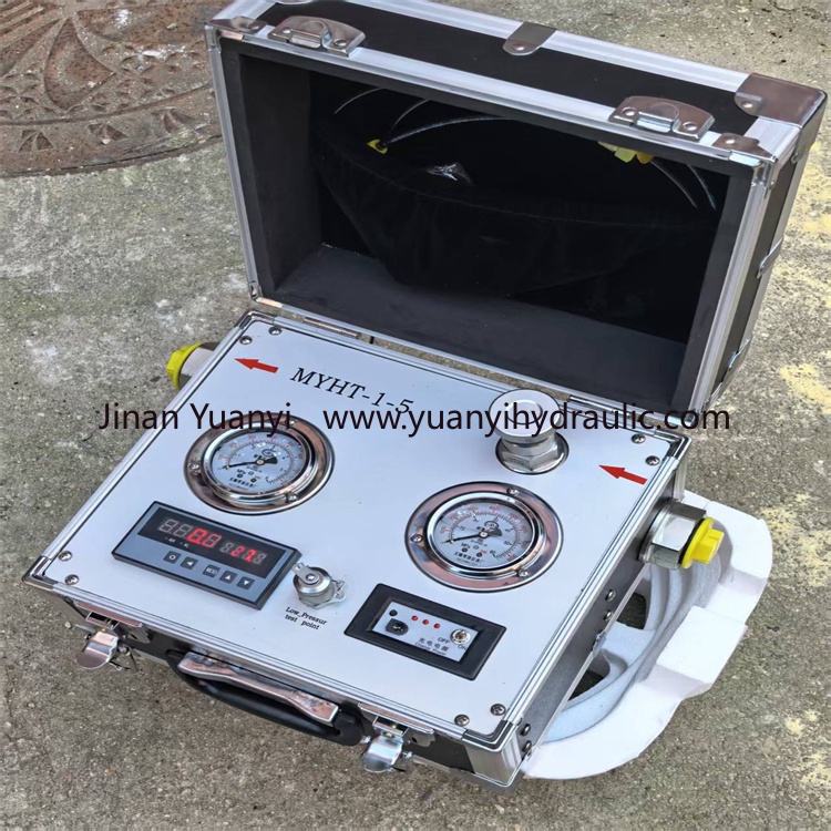 tester4 Probador digital de presión y caudal para bombas hidráulicas, máquina portátil de prueba de bombas hidráulicas, probador hidráulico de caudal de 500 L/MIN