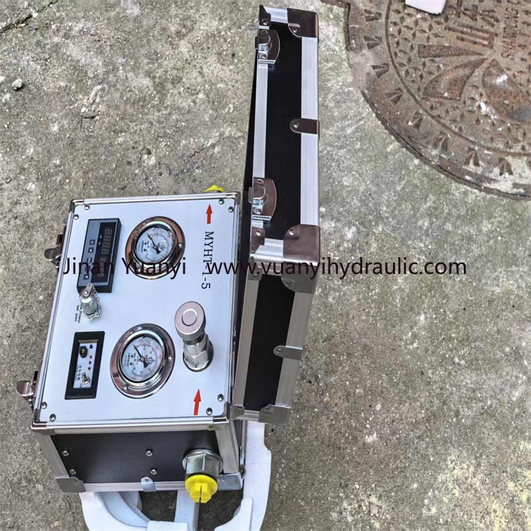 tester16 Probador digital de presión y caudal para bombas hidráulicas, máquina portátil de prueba de bombas hidráulicas, probador hidráulico de caudal de 500 L/MIN