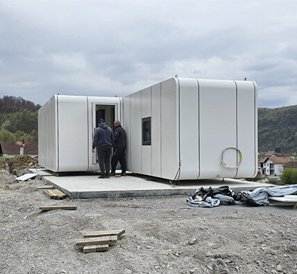 SUNINN Customized BOX2 Cabins Landed in Bosnia