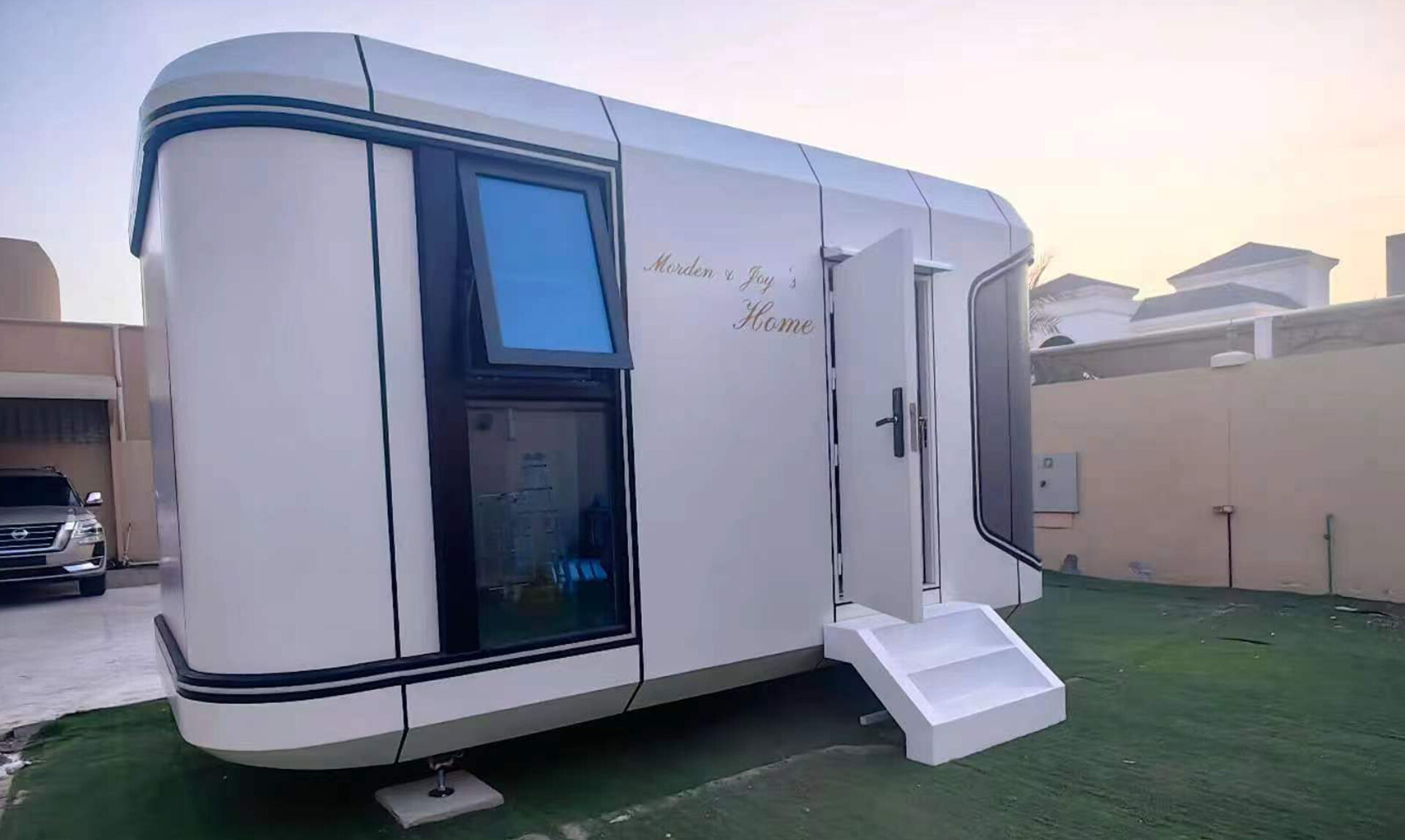 Suninn V5 Capsule Installed in Saudi Arabia as Guest Room Suninn V5 Capsule Installed in Saudi Arabia as Guest Room