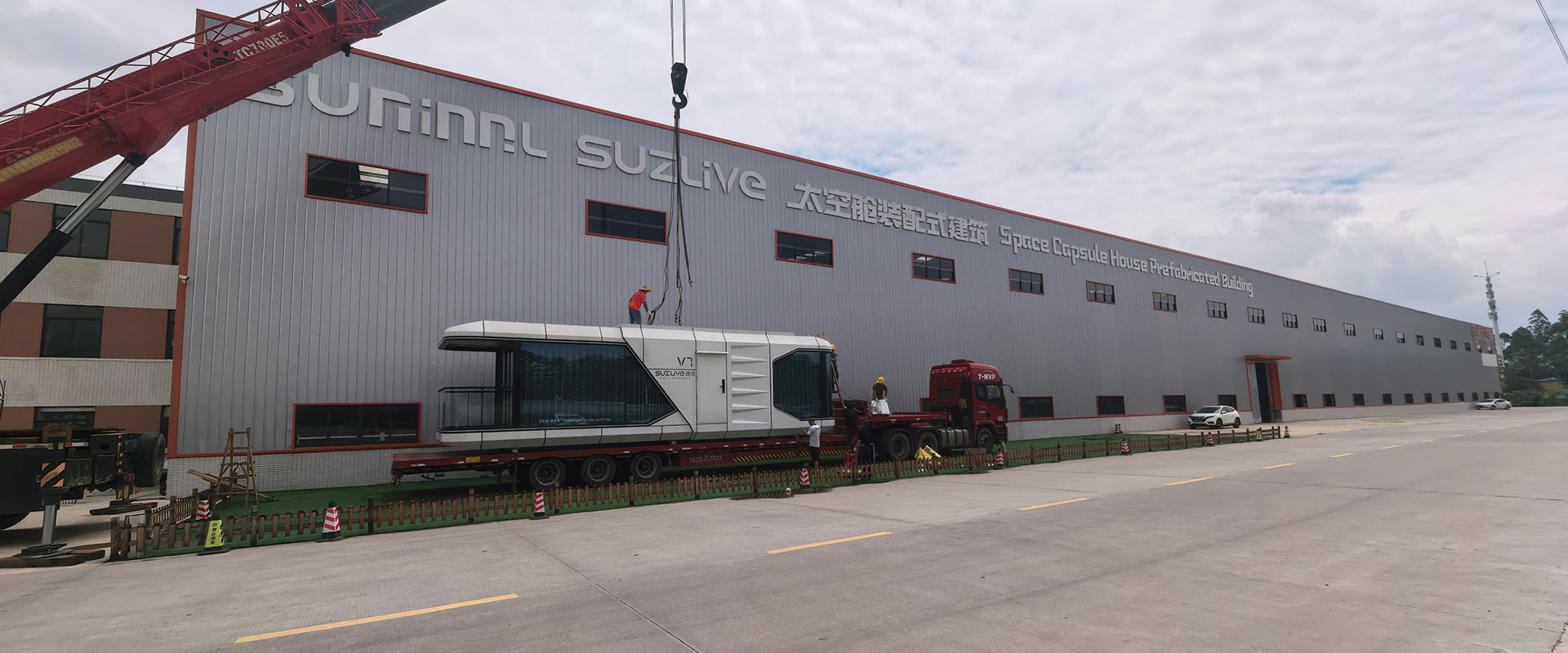 SUNINN V7 Capsules Shipped to Japan for Company Dormitory SUNINN V7 Capsules Shipped to Japan for Company Dormitory