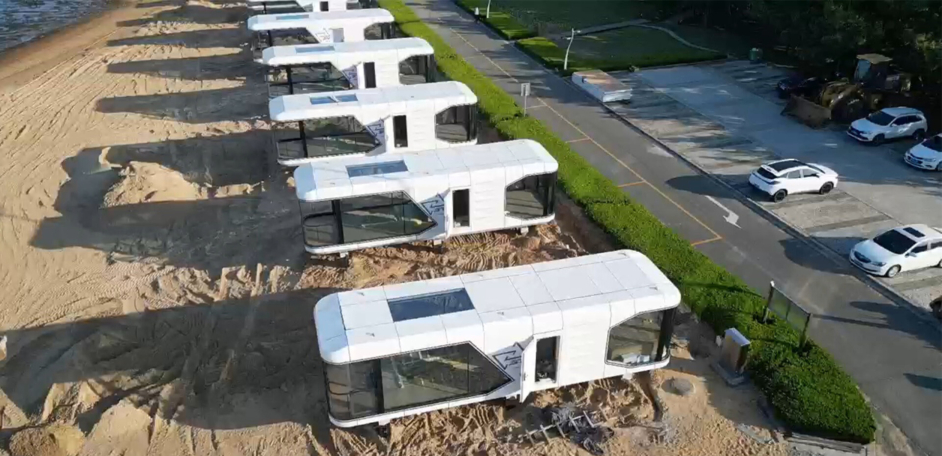 SUNINN V7 landed on the Weihai beach, opening up a new seaside living experience SUNINN V7 landed on the Weihai beach, opening up a new seaside living experience