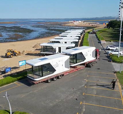 SUNINN V7 landed on the Weihai beach, opening up a new seaside living experience