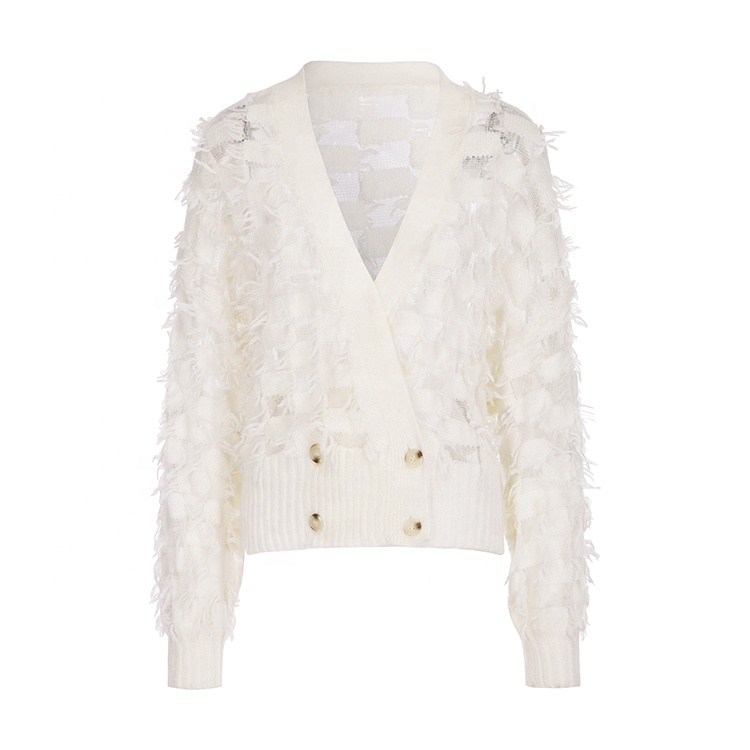 Women Mohair Cardigan 113