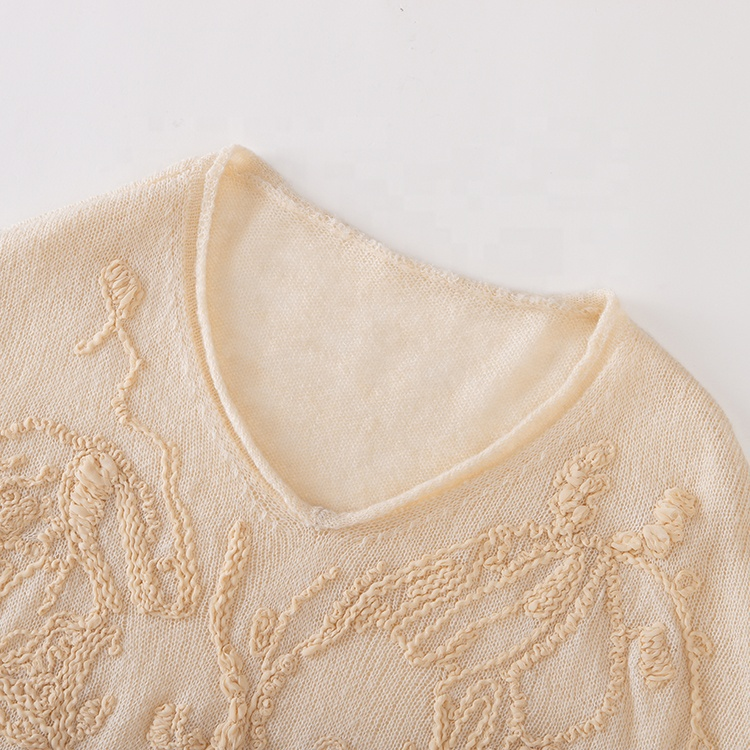 Women Mohair Sweater 128