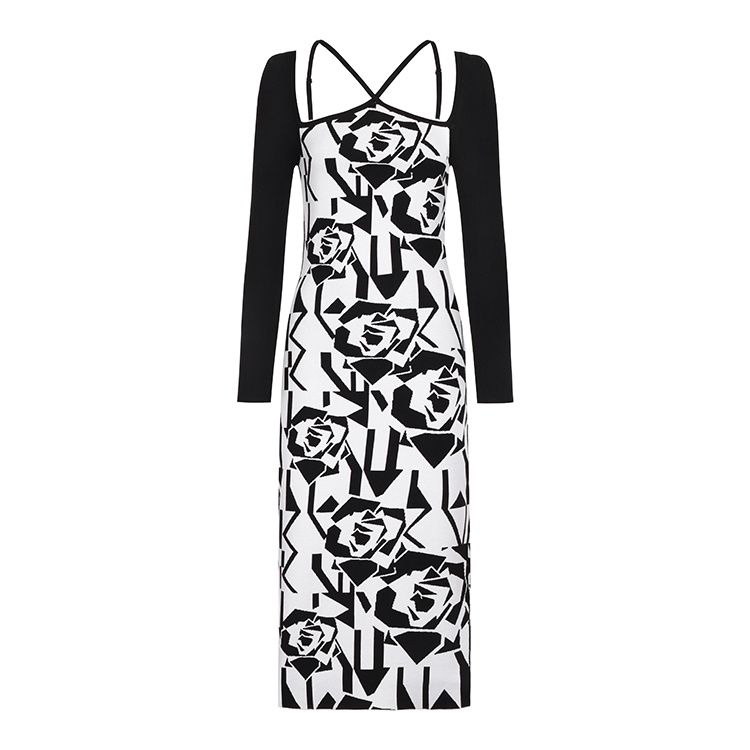 Women Knit Dress 188