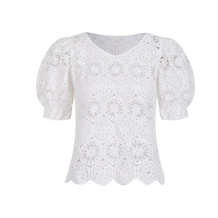 Women crochet sweater 05