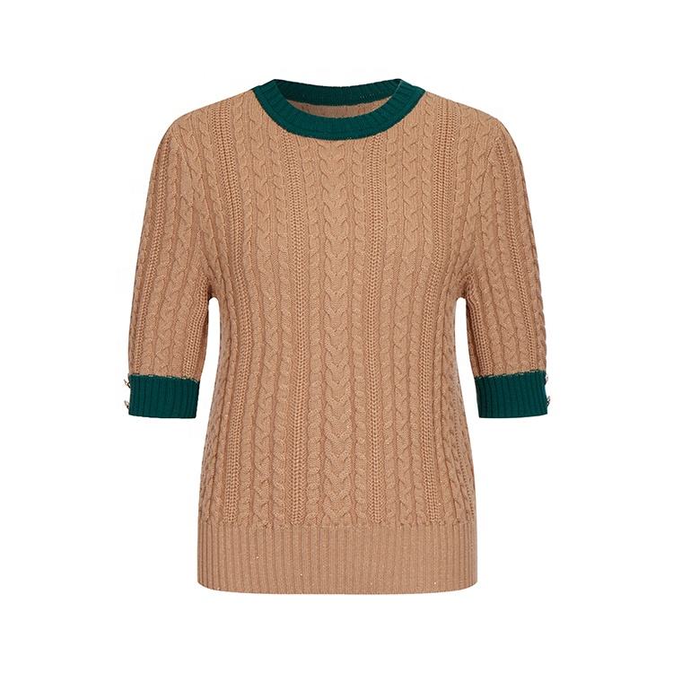 Women Wool Sweater 536