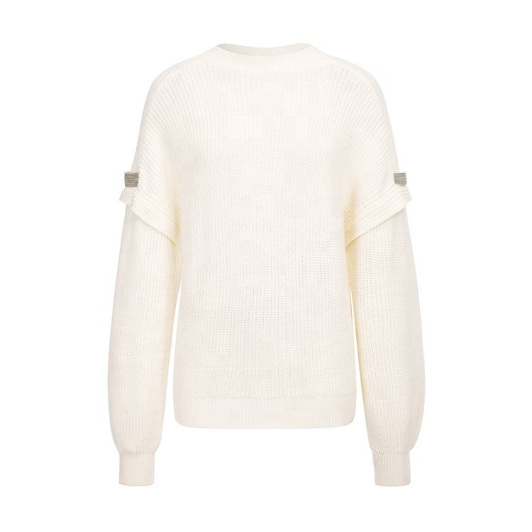 Women Wool Cashmere Sweater 548