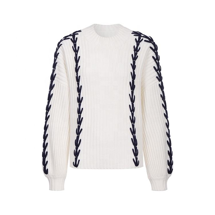 Women Wool Cashmere Sweater 549