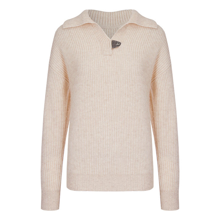 Women Wool Cashmere Sweater 551