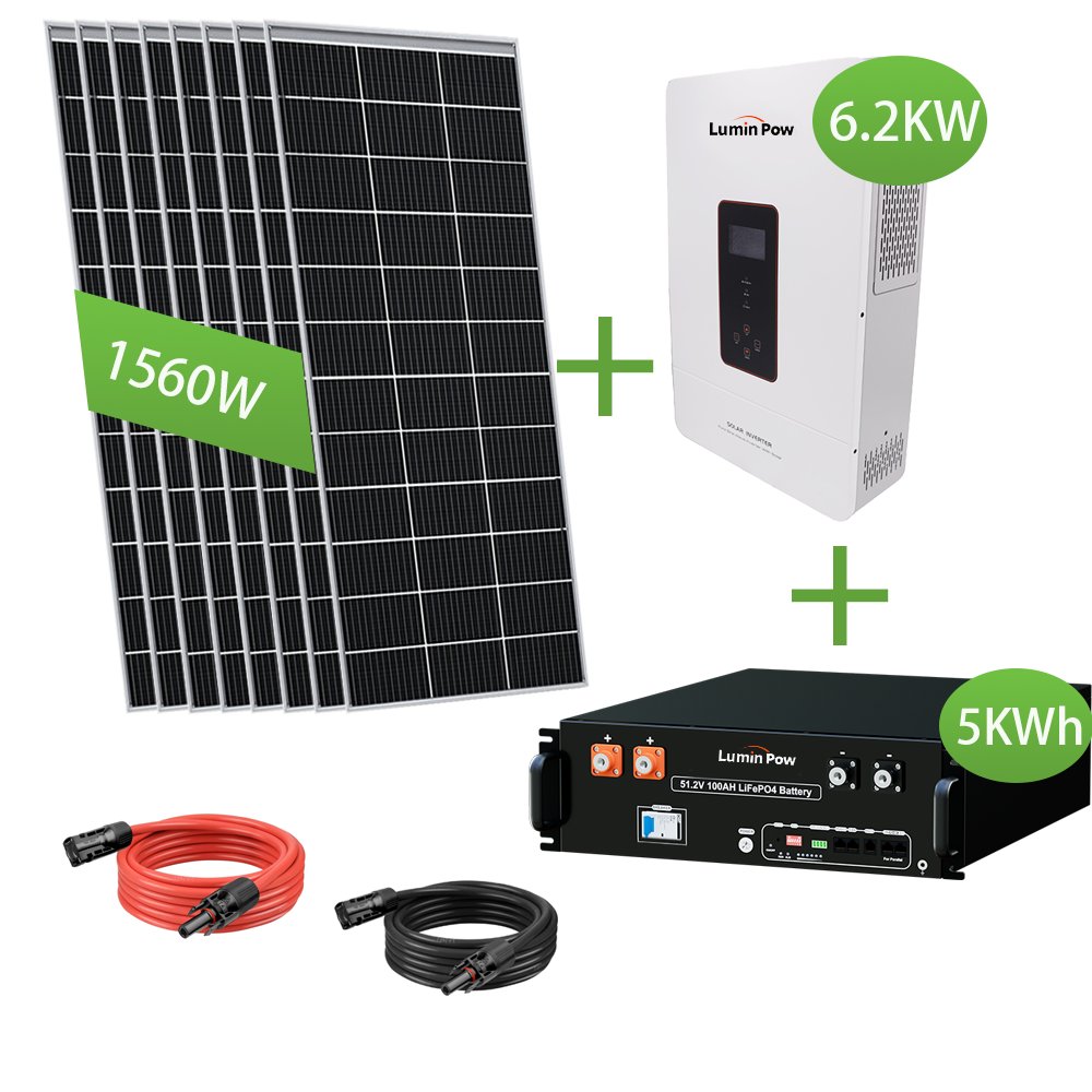Kit solar aislado de la red MPPT completo