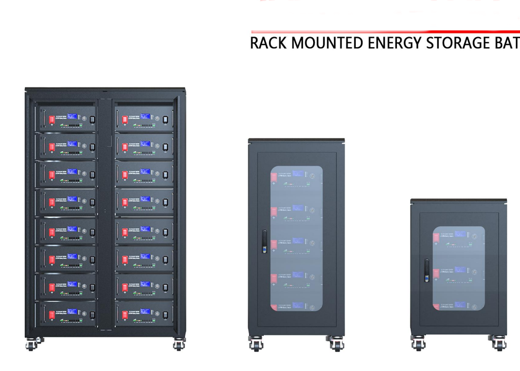 Batería de litio montada en rack de 51.2V 100AH
