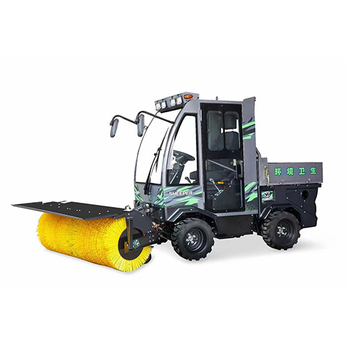 Вождение снегоуборочной машины