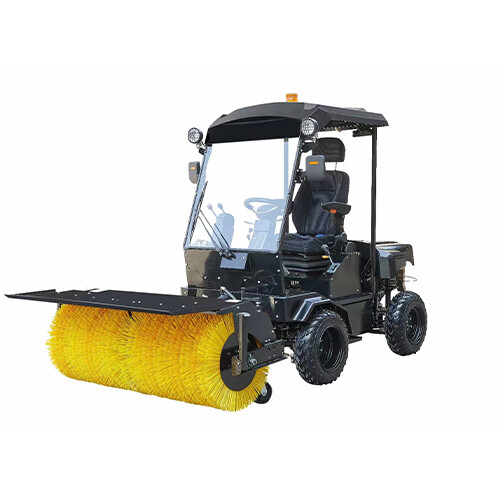 Вождение снегоуборочной машины