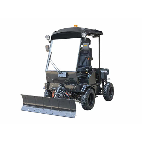 Вождение снегоуборочной машины