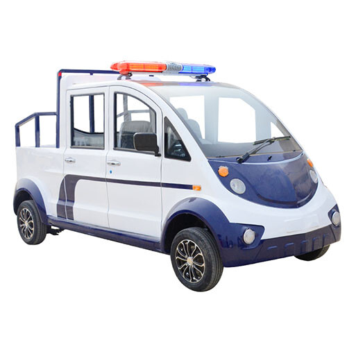 Электрический 5-местный патрульный автомобиль с грузовым отсеком