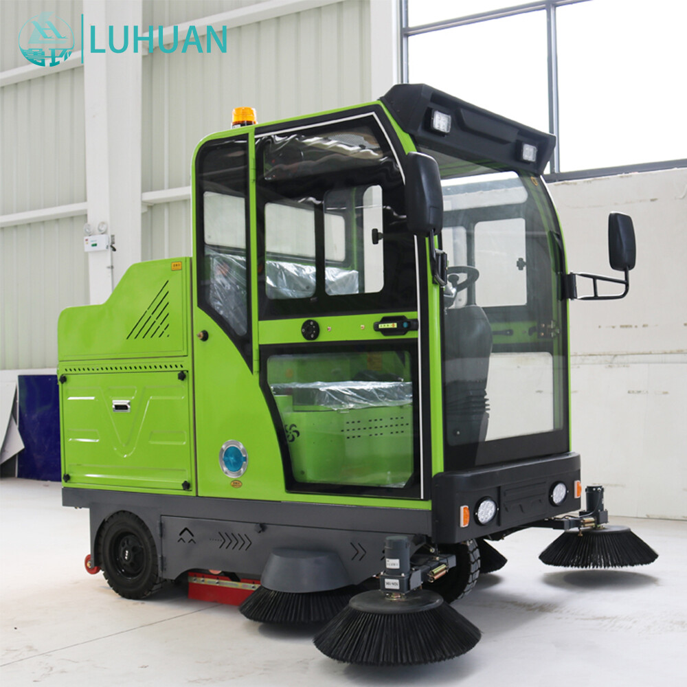 Электрическая подметальная машина закрытого типа